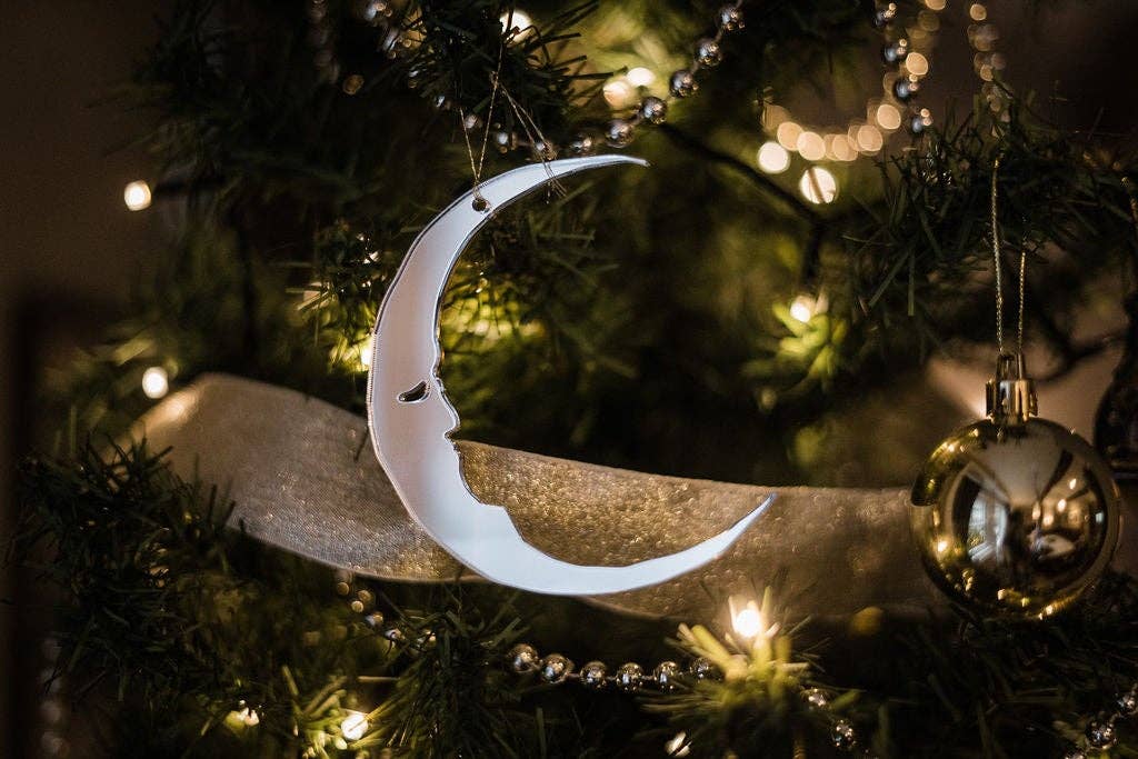 Suzanne Oddy Design Limited - Wholesale Ornament - Crescent Moon Ornaments6