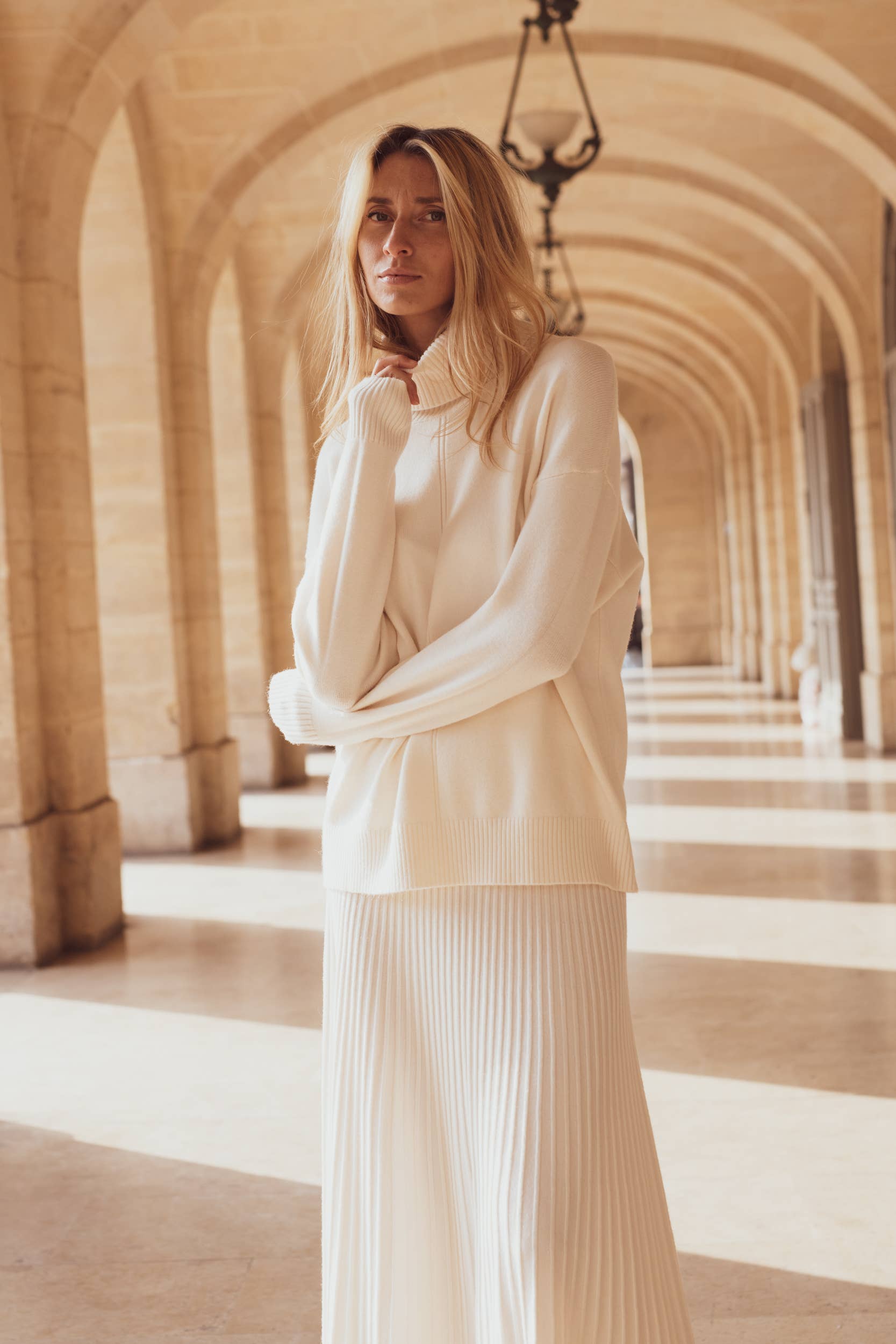 SUNNY STUDIO - Wholesale Knit Sweater - Women's - Women's high-neck sweater0