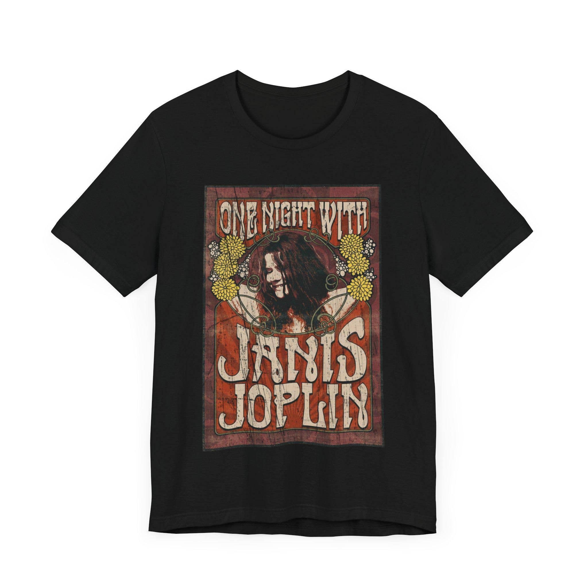 TheKingShirt - Wholesale Graphic Sweatshirt - Women's - Vintage Distressed Janis Joplin Band Tee Aesthetic Gift1
