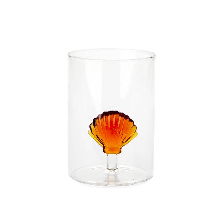 Balvi - Venta al por mayor Vaso/copa - Vaso,Atlantis Shell,ámbar,vidrio