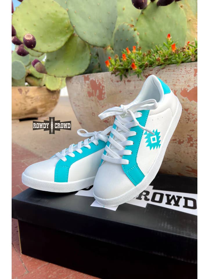 Rowdy Crowd Clothing - Wholesale Lifestyle Sneakers - Women's - Aztec Sky Sneakers