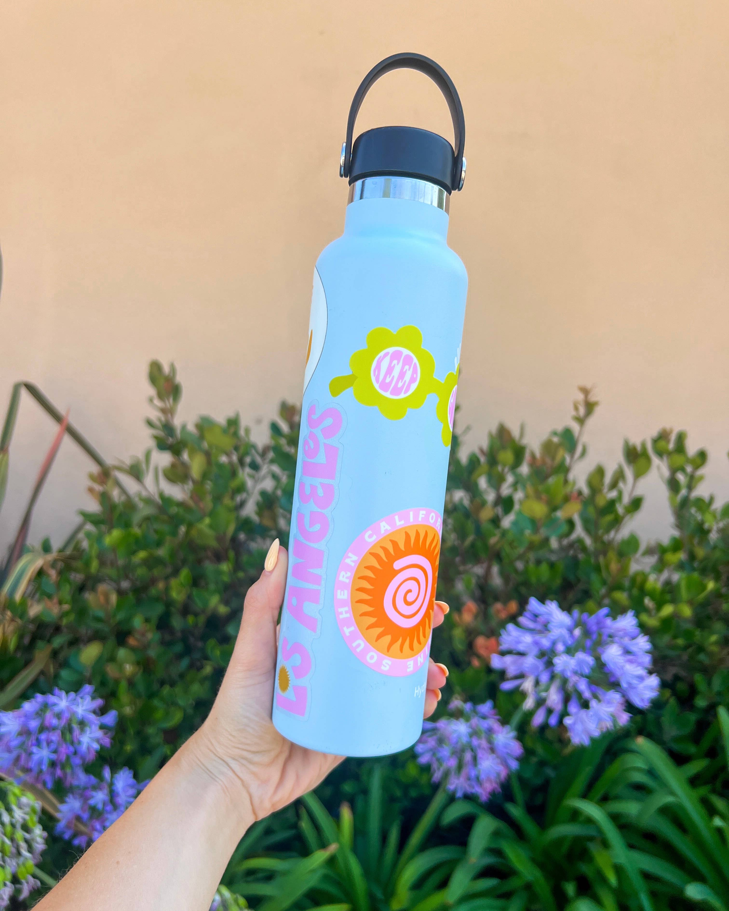 Nixie - Wholesale Phone & Laptop Stickers - Los Angeles Funky Bubble Letter Sticker3