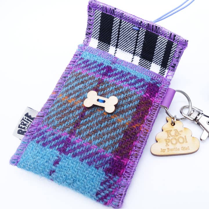 Ka-Poo - Teal Tartan voor wholesale door Bertie Girl