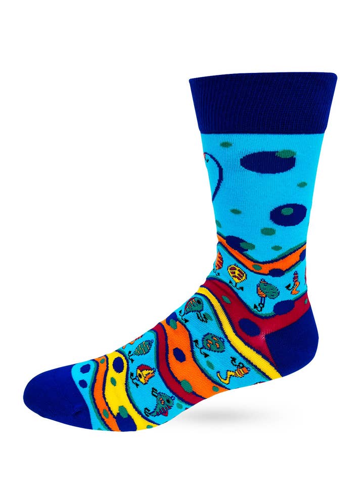 Fabdaz - Wholesale Socks - Men's - Master Baiter Men's Novelty Crew Socks2