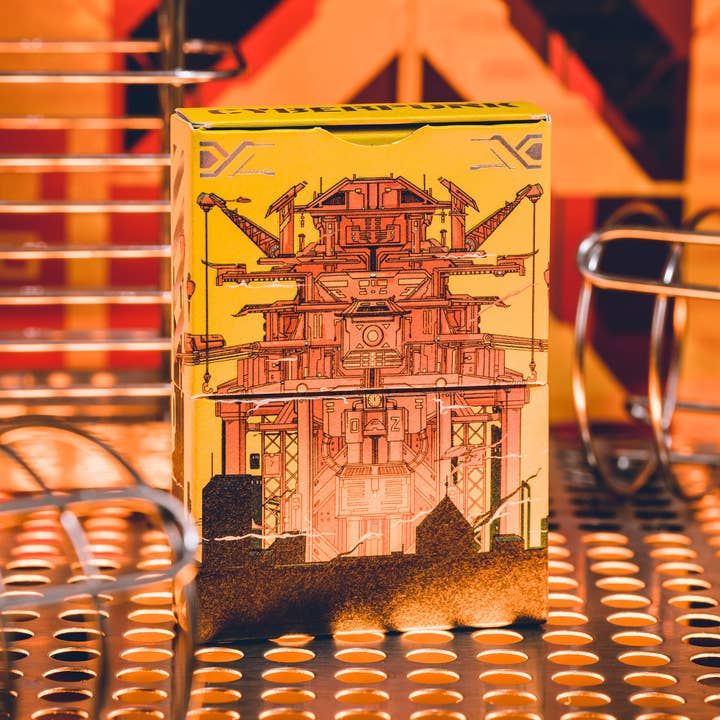 Vermilion Collection - Wholesale Playing Cards - Cyberpunk Mythos Playing Cards3