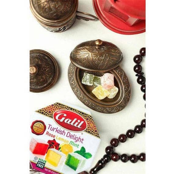 Galil Brands - Wholesale Gummy - Pistachio Turkish Delight | Octagon | 8.8 oz | Galil3