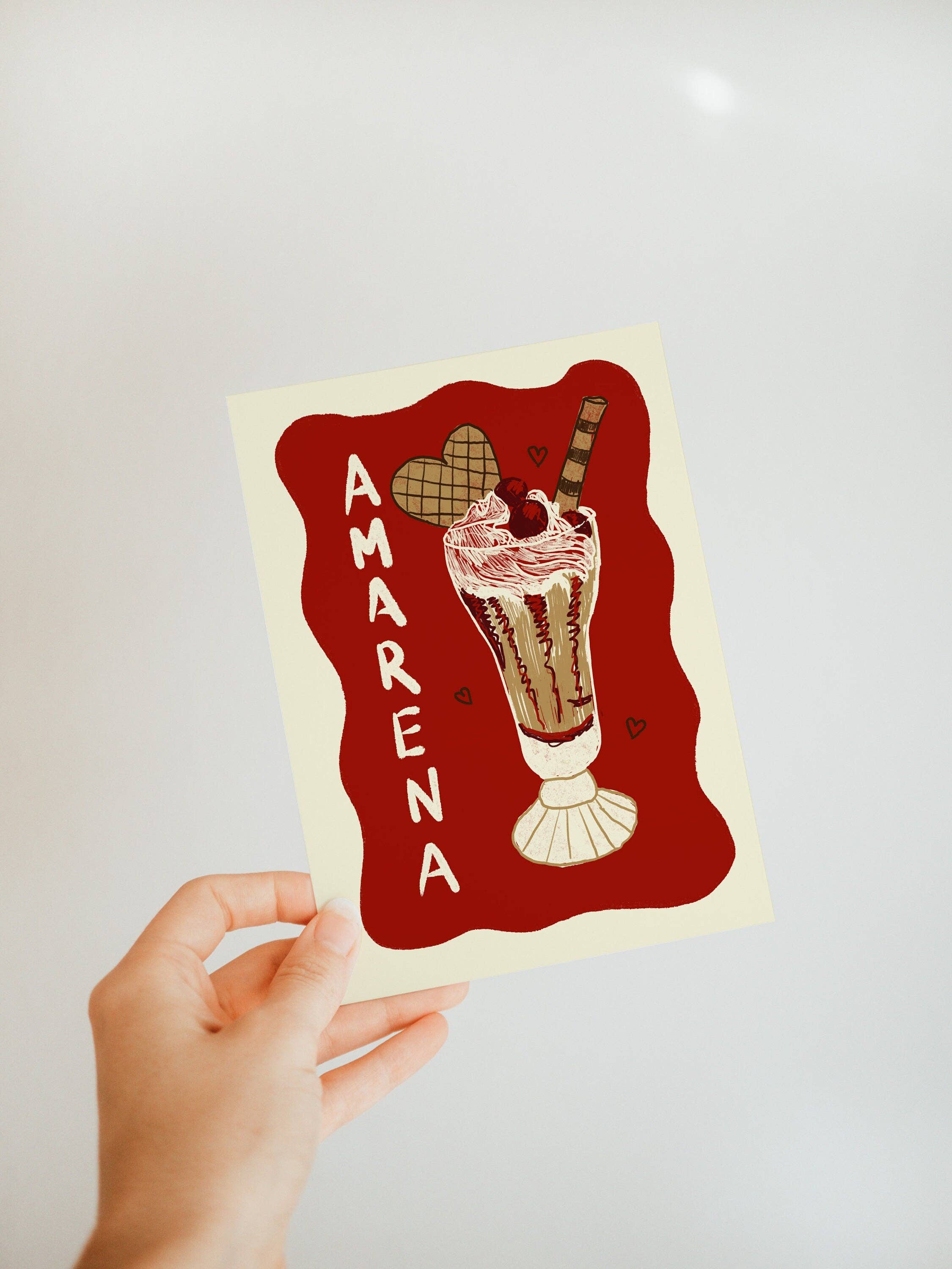 Studio Dolci – Großhandel Postkarten-Set – POSTKARTEN-SET MIT 5 KARTEN - GELATO & AMORE3