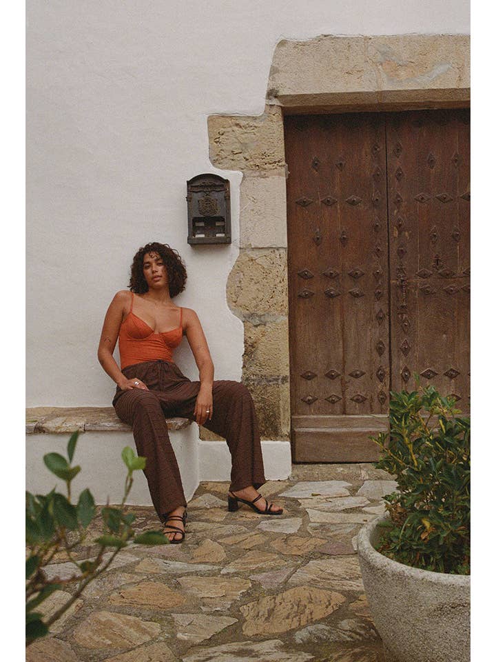 Nénés - Wholesale Pants - Women's - Mathilde Pants - Brown4