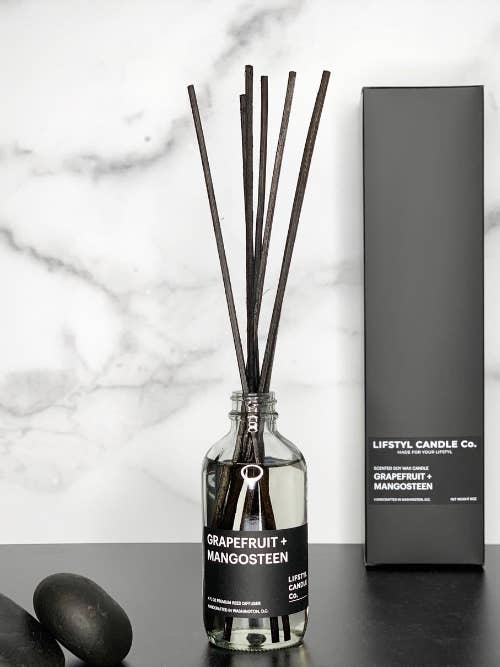 Grapefruit + Mangosteen Room Diffuser for wholesale by LIFSTYL CANDLE CO.