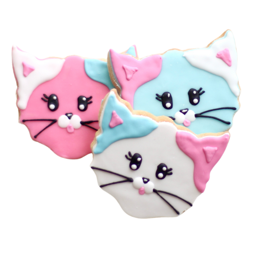 Sweet Sanctions LLC - Wholesale Cookie - Kitten Cat Cookies1
