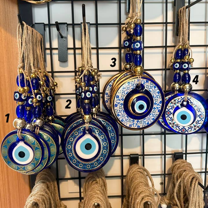 Evil Eye Wall Hanging, House Protection Gift, Authentic for wholesale by Evileyefavor