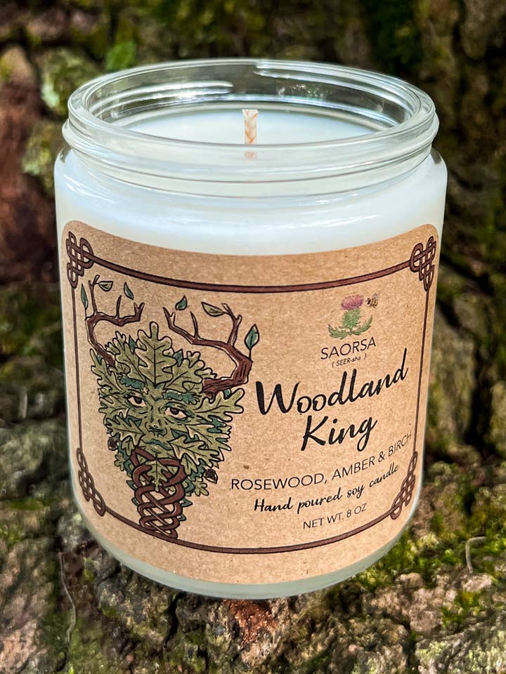 Woodland King Candle for engroshandel hos Saorsa