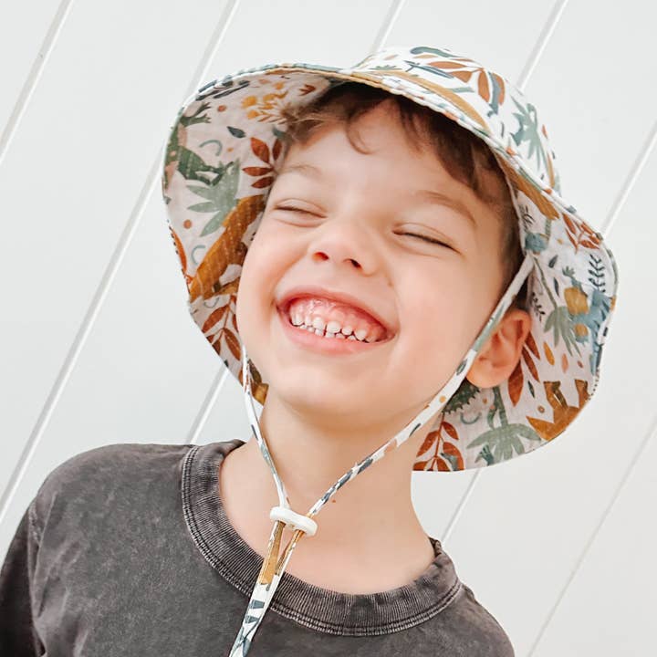 Kinnder – wholesale Bucket hat – kids – Dinoroar Cotton Bucket Hat0