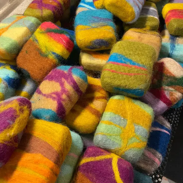 Whitetail Lane Farm Goat Milk Soap - Wholesale Bar Soap - Private Label Felted Goat Milk Soap&Wash Cloth all-in-one1