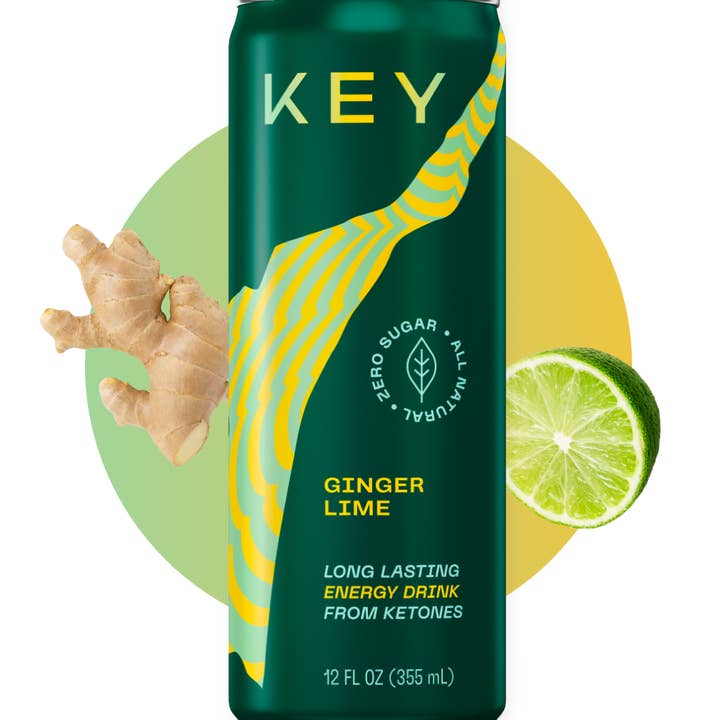 KEY - Wholesale Sports/Energy Drink - GINGER LIME