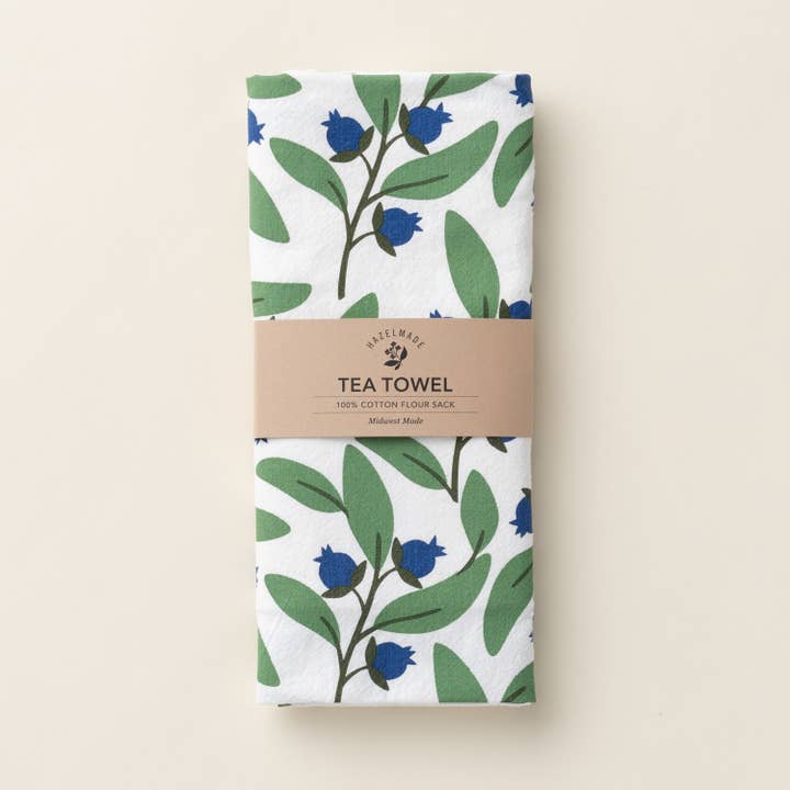 HAZELMADE® Tea Towels + Gifts - Wholesale Tea Towel - Blueberry Tea Towel | Kitchen Decor2