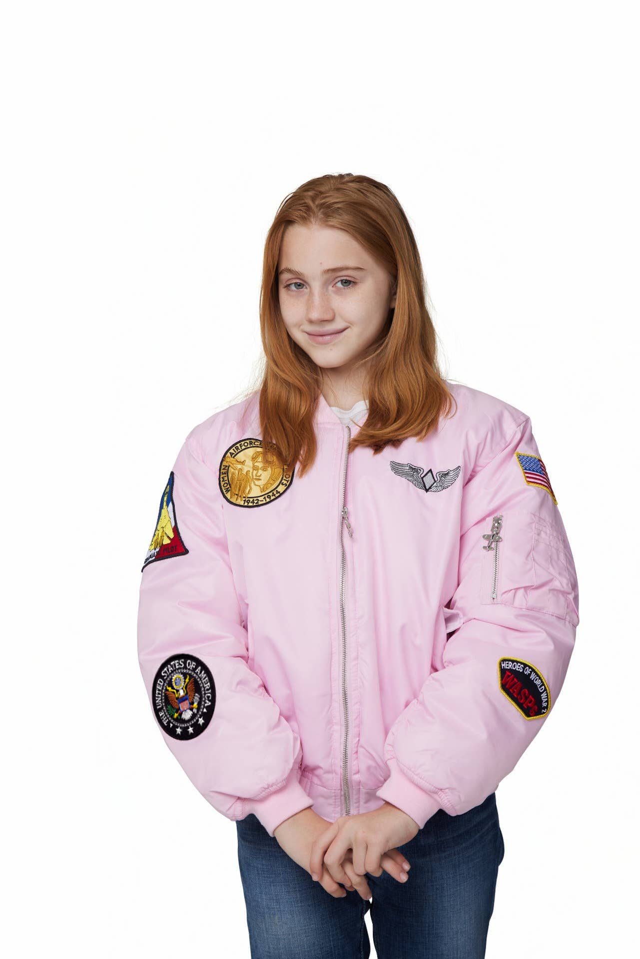 Wholesale MA-1 Flight Jacket Pink for your store - Faire
