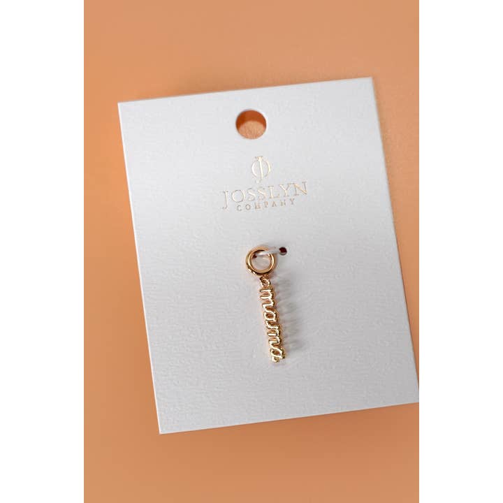 JOSSLYN by wall to wall – Großhandel Individueller Charm/Anhänger – CLUSTER-ANHÄNGER — ANHÄNGER AUS TITANSTAHL ODER MESSING | 40CM1007