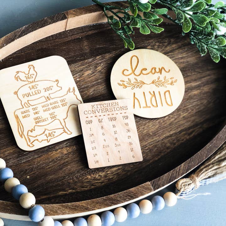 Eleanor Delilah – wholesale Magnet – 3pk köksmagneter
