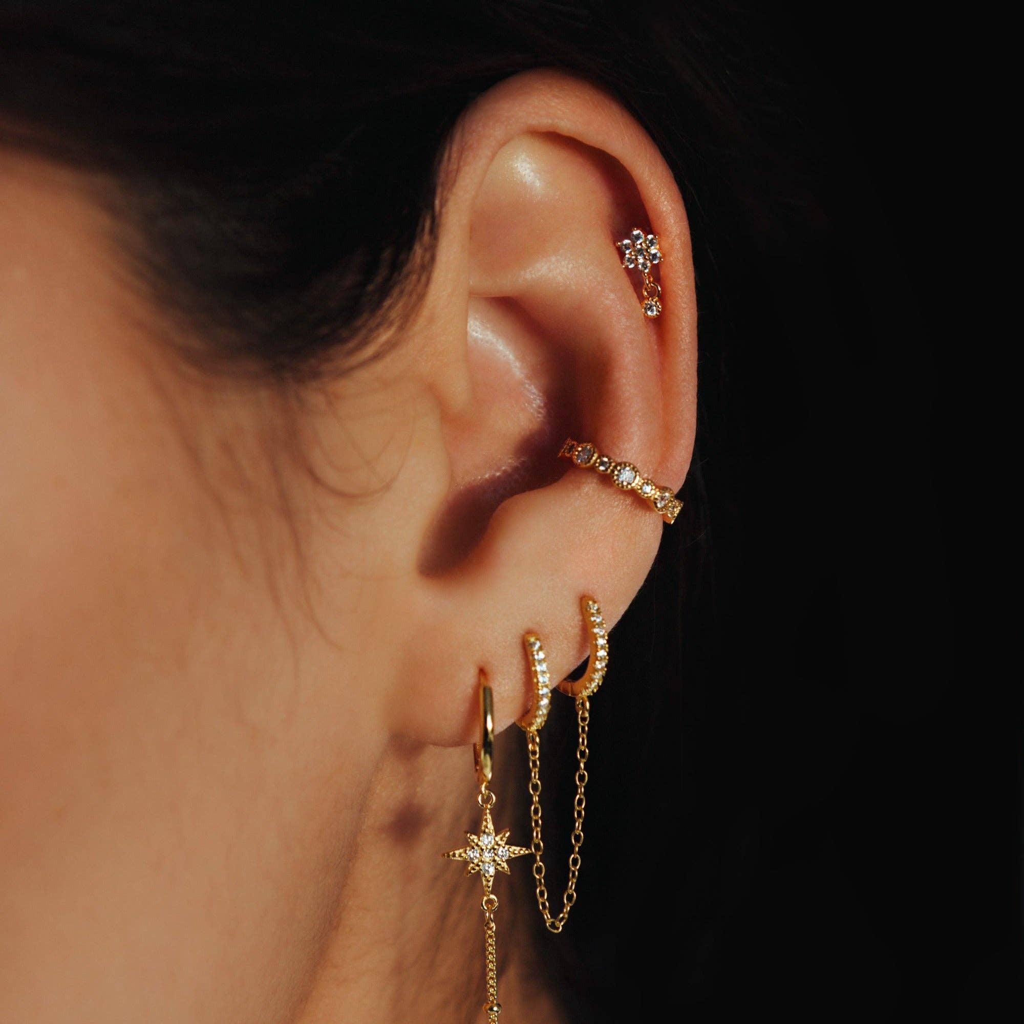 Pohesia - Wholesale Single Earring - DAUPHINE PIERCING1