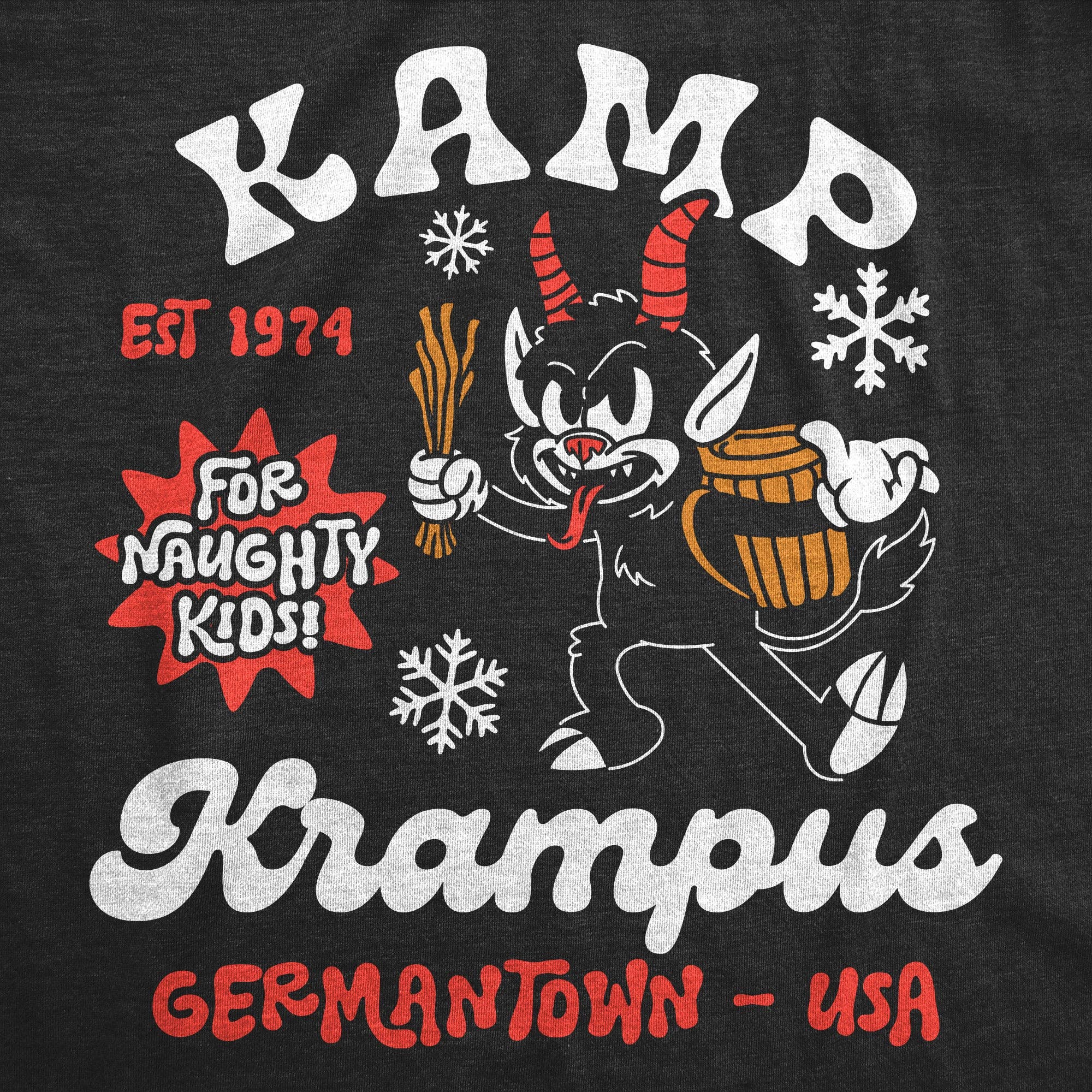 Kamp Krampus Women's T Shirt for wholesale on Faire1
