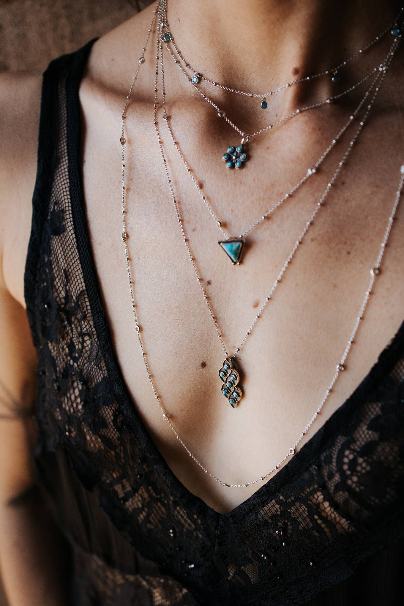 Sowell Jewelry - Wholesale Pendant/Charm Necklace - Hanale Turquoise Necklace1