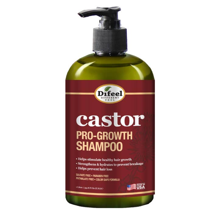 Castor Pro-Growth Shampoo 12 oz. for wholesale by Difeel