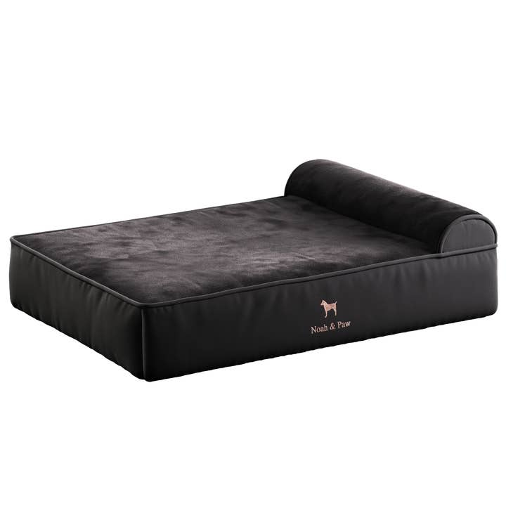 Noah and paw – wholesale Pet bed – Cat/dog – Denim Orthopedic Pet Bed, Memory Foam, Infused with Cooling Gel - Classic