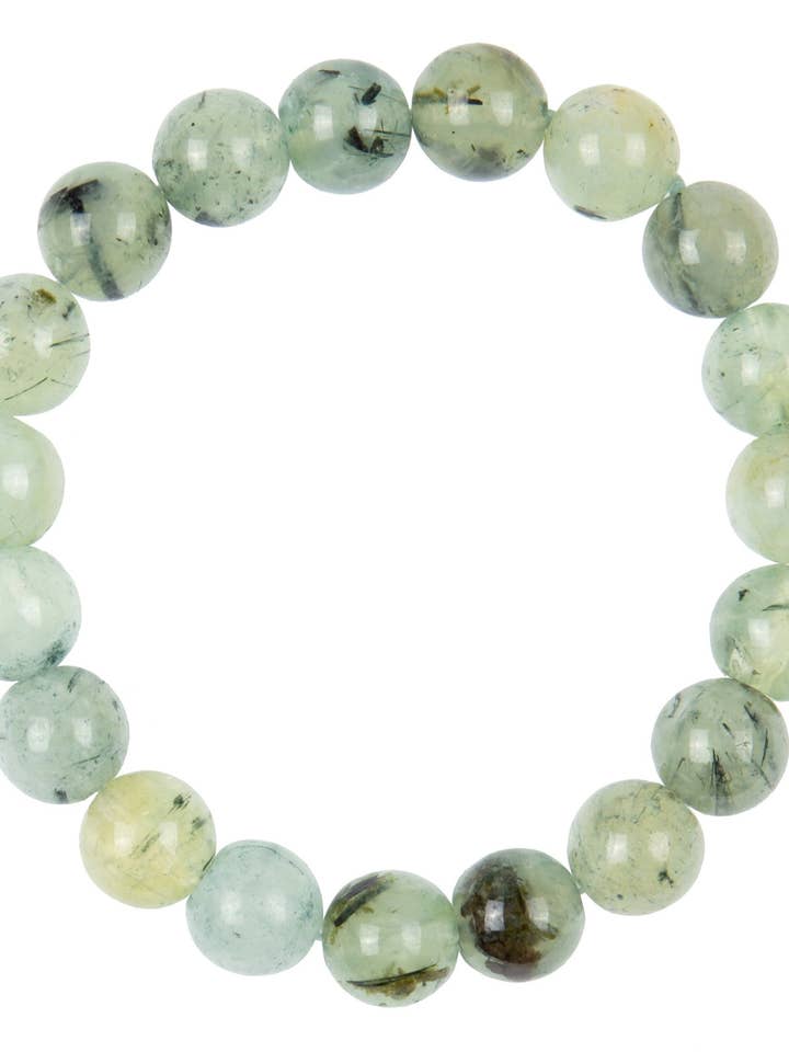 Chiltonite Stone Stretch Bracelet B2980-10MM for wholesale by Ole