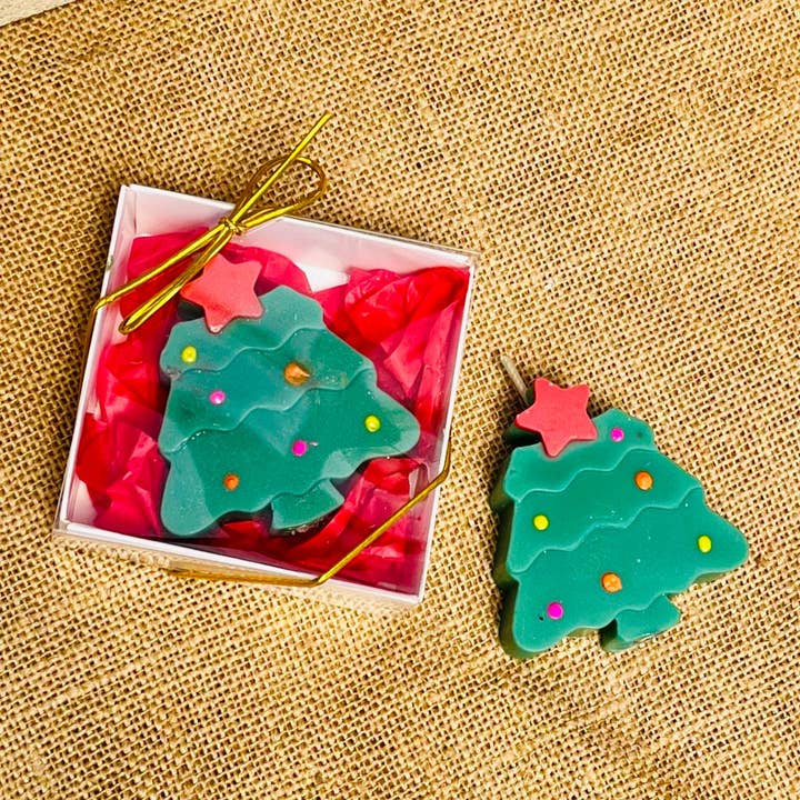 Kourage & co - Wholesale Novelty candle - Mini Christmas Tree Candle1