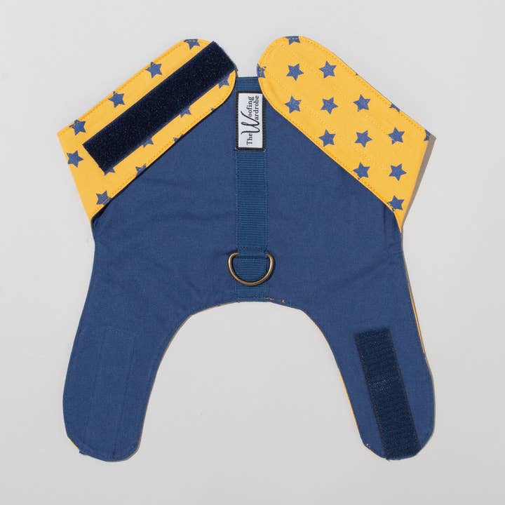 The Woofing Wardrobe – Arnês – Cão por atacado – Peitoral para Cães Reversível em Algodão Orgânico - The Amersham3