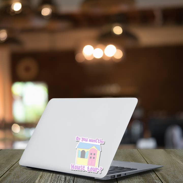 Enchantment Creative, LLC - Wholesale Sticker - House Tour 90s Playhouse Sticker3