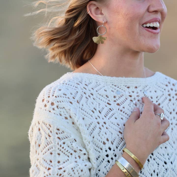 Fluff Hardware - Wholesale Dangle Earrings - Ginkgo Earrings1