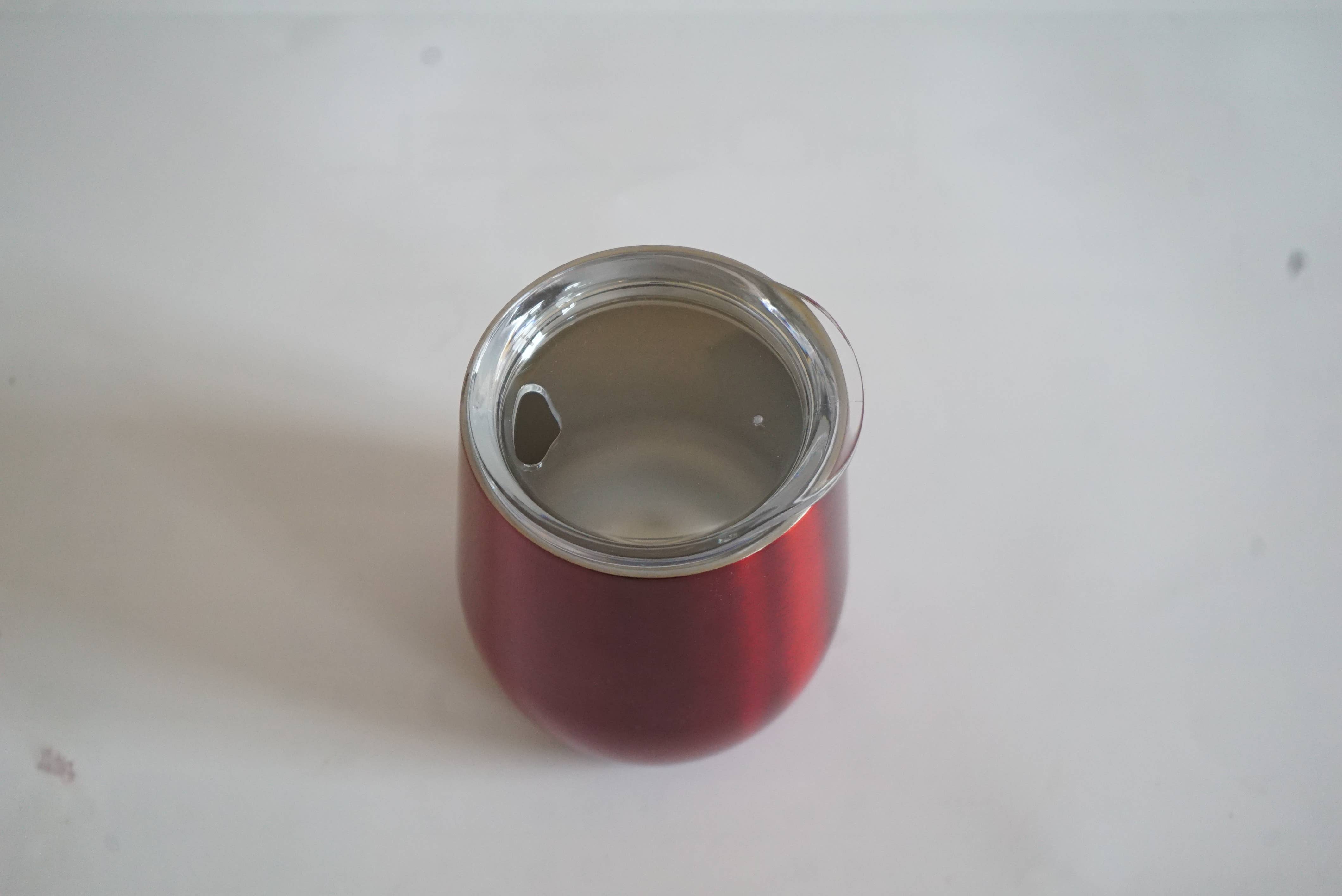 re-YOUse - Wholesale Insulated Mug/Tumbler - Stainless steel wine cup red1
