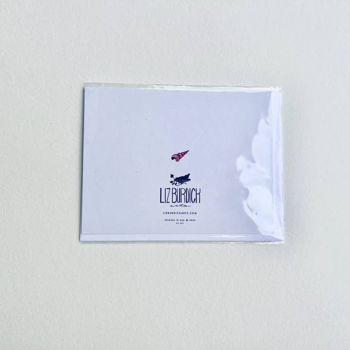 Liz Burdick Arts - Wholesale Everyday Greeting Card - Loon Card 2