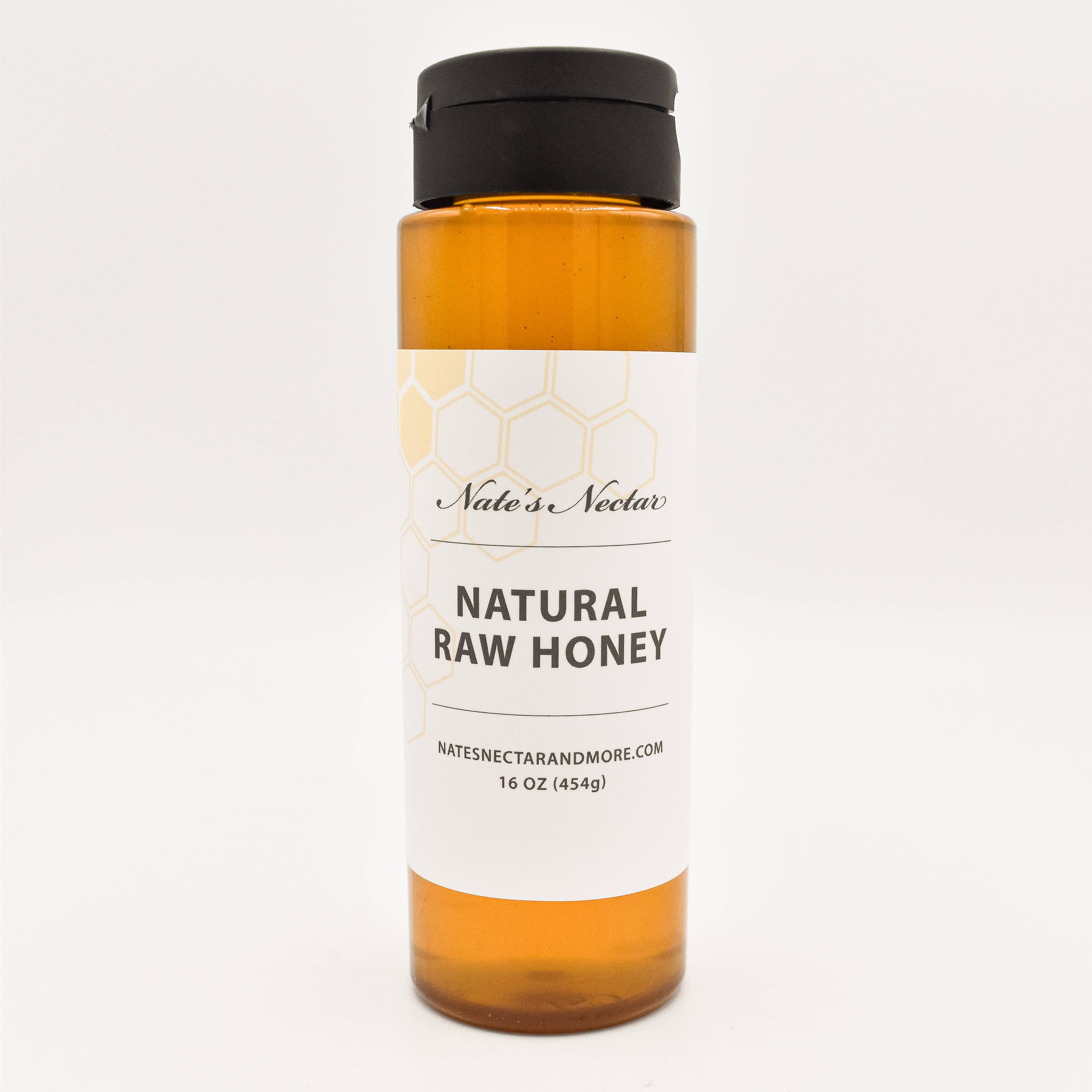 Nate's Nectar - Wholesale Honey - Natural Raw Honey, Plastic Squeeze Bottle2