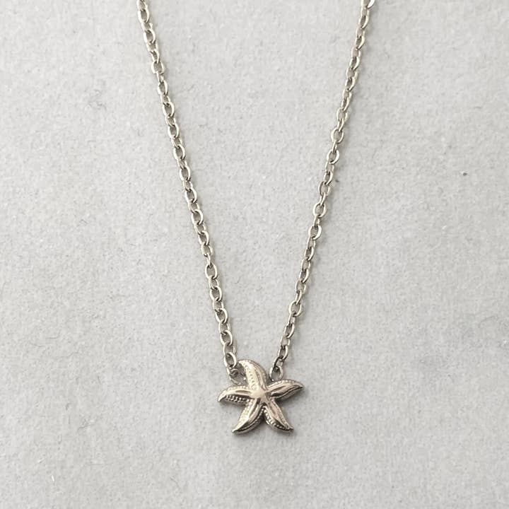 Cassette Barcelona - Wholesale Pendant/Charm Necklace - Minimal Starfish Summer Necklace 1