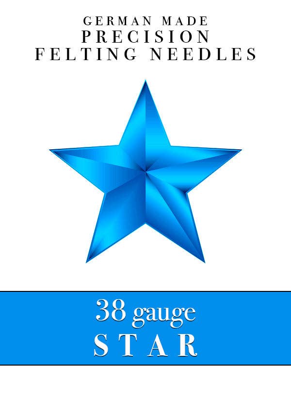 Desert Breeze Distributing - Wholesale Knitting/Crochet Supplies - Precision Felting Needles 38 Gauge Star1