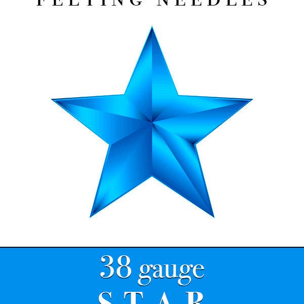 Desert Breeze Distributing - Wholesale Knitting/Crochet Supplies - Precision Felting Needles 38 Gauge Star1