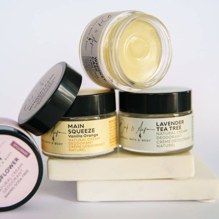 Oak & Aspen Soapery - Wholesale Deodorant - Unisex - Deodorant: Whiskey Cask