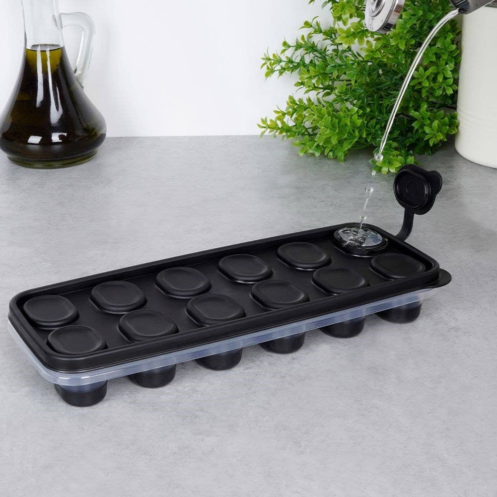 Vilde - Wholesale Ice Tray/Mold - Ice Cube Tray With Lid Plastic 25X10X3,5Cm1