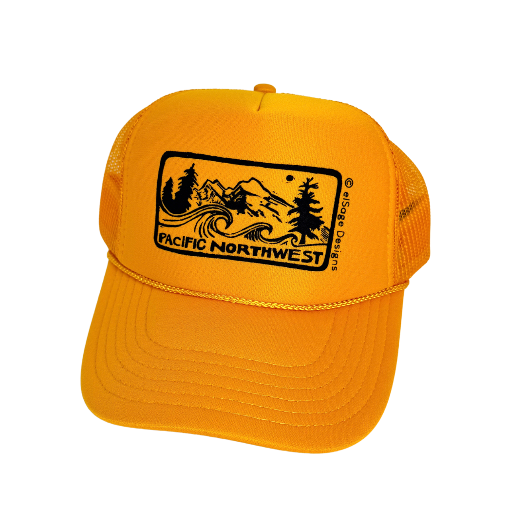 elSage Designs - Wholesale Trucker Hat - Unisex - Pacific Northwest 2.0 Foam Trucker Hat8