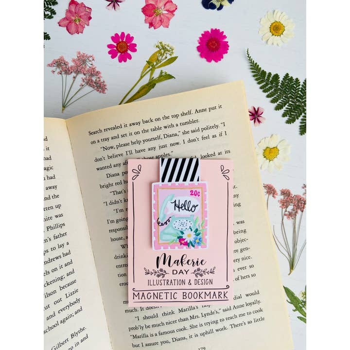 Makerie Day - Wholesale Bookmark - Vintage Telephone Stamp Bookmark