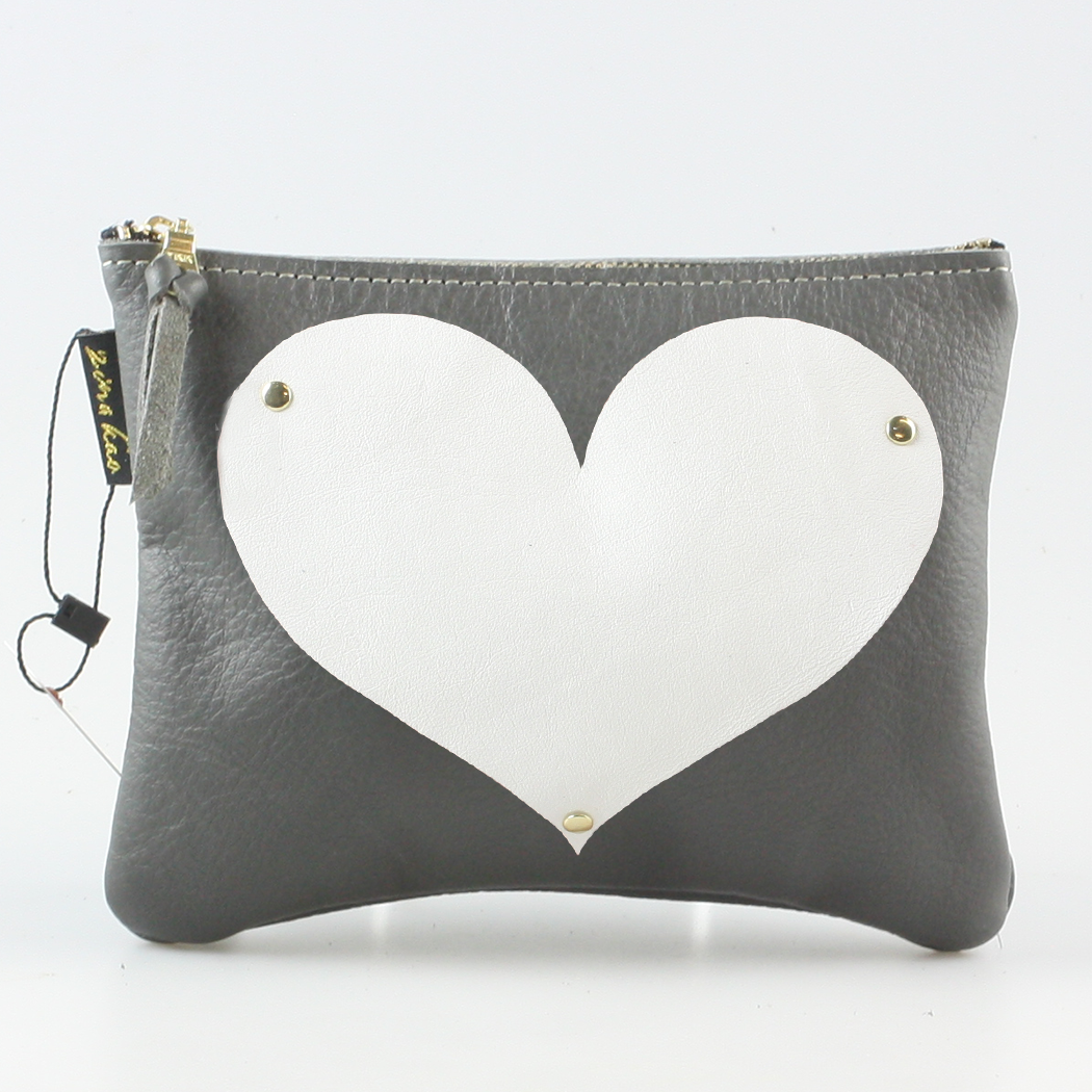 Zina Kao Exclusives – Engroshandel Posetaske - Dame – Soft Heart Applique: 3 størrelser! 13