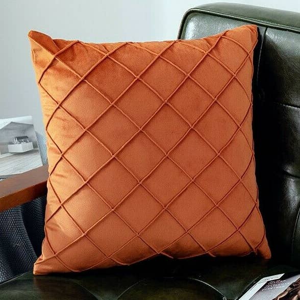 Capas de Almofada Veludo Padrão 3D 43x43cm (17 X 17 “) por atacado de RKAAS HOME