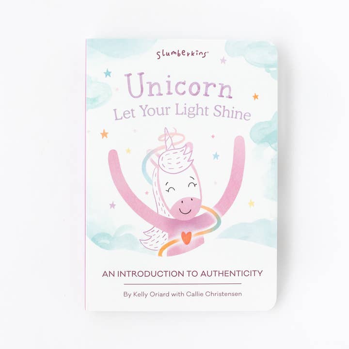 Slumberkins Inc. - Wholesale Stuffed/Plush Toy - Kids & Baby - Unicorn's Authenticity Plush Set - with 2 books!5