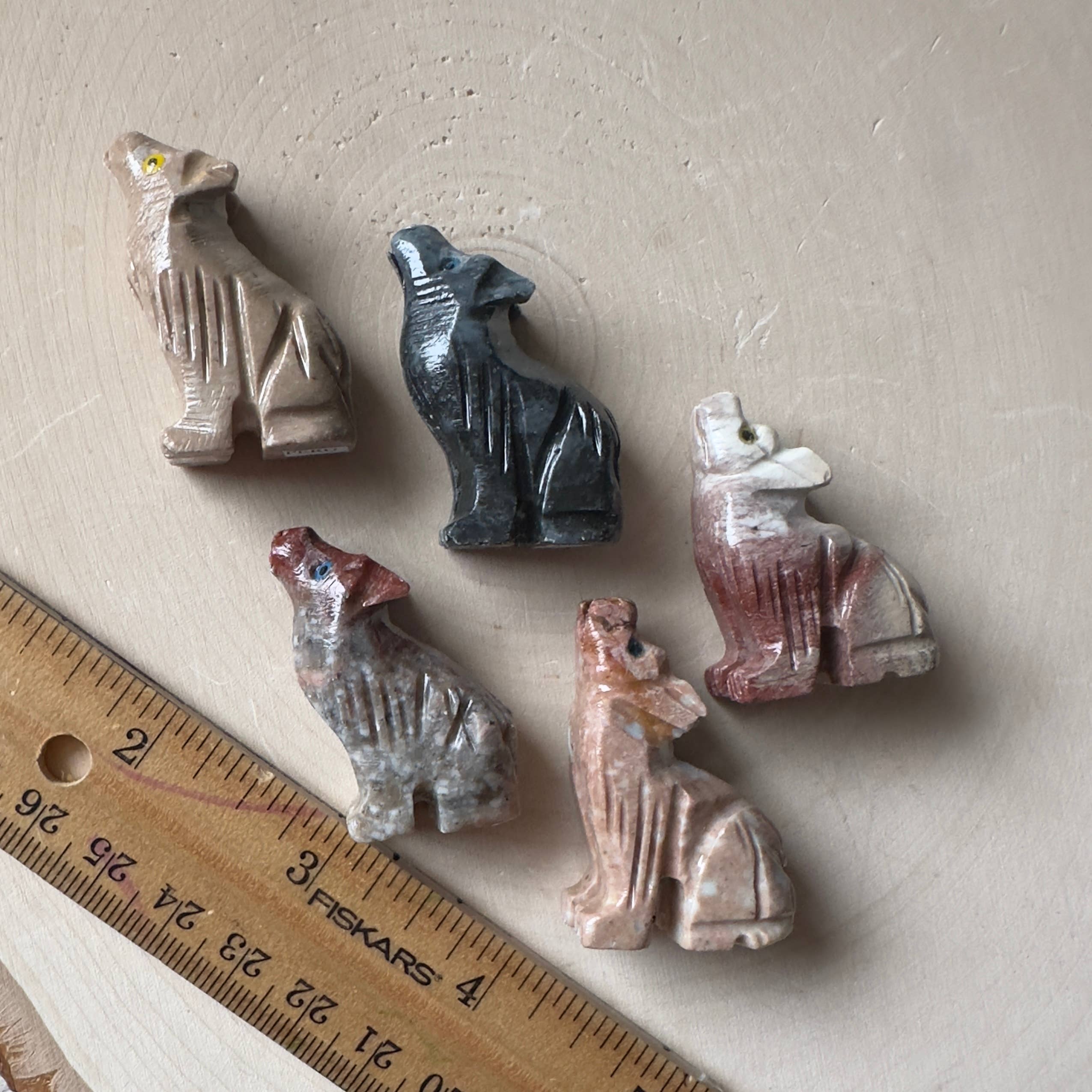 Pebble House - Wholesale Spiritual Stone/Crystal - Soapstone Animal Carving  30+ Varieties - Crystals & Stones59