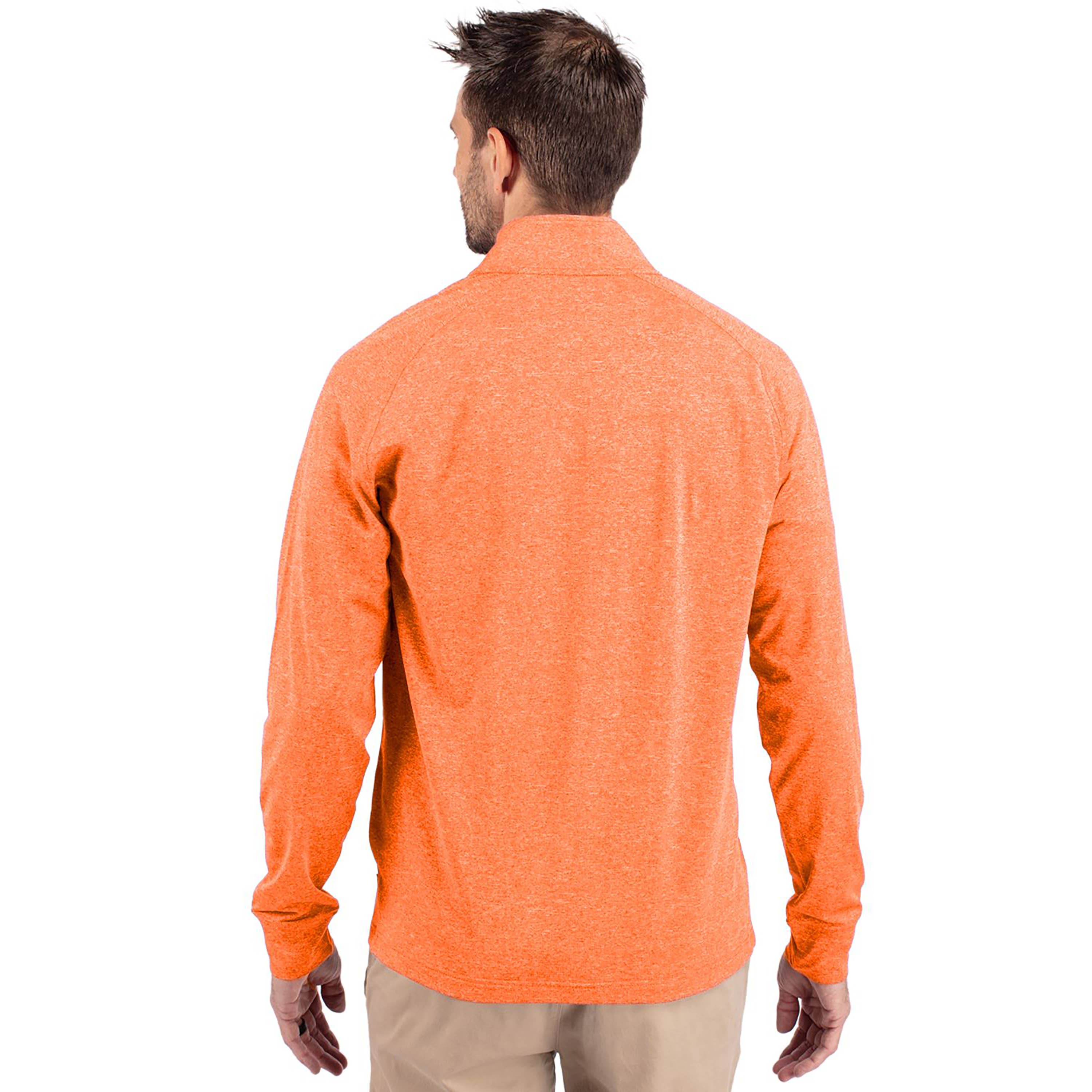Cutter & Buck - Wholesale Sweatshirt - Men's - Cutter & Buck Adapt Eco Knit Heather Mens 1/4 Zip Pullover16