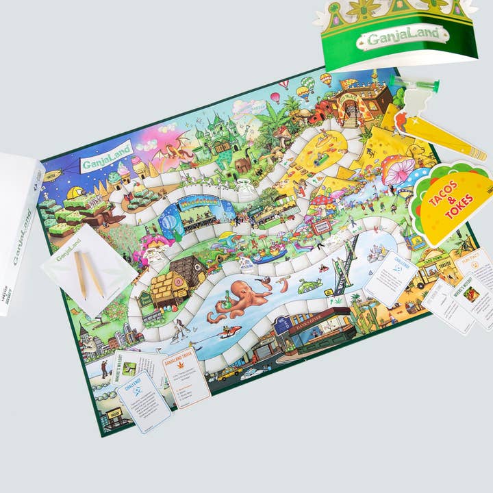 What Do You Meme - Wholesale Board Game - Ganjaland - Epic Weed Adventure Board Game