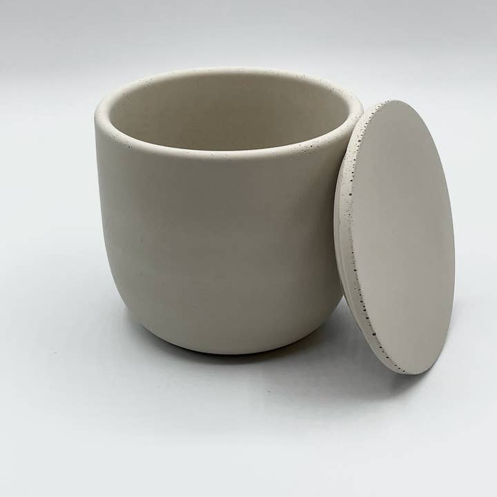 Colyer House Creations - Wholesale Candle Holder - Faire Exclusive Colors Handmade Concrete Candle Vessels 9oz